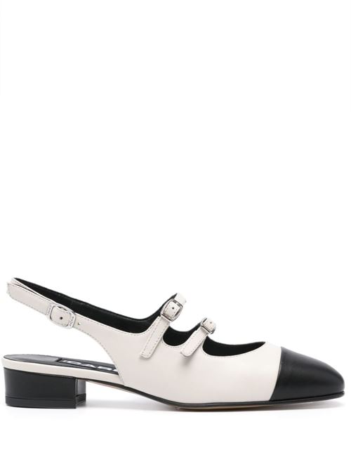 Scarpa donna mary janes slingback CAREL PARIS | ABRICOT 332217BEIGE/NOIR